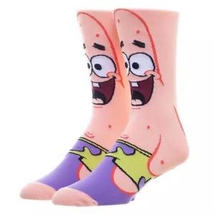 Men’s Nickelodeon Patrick Start Crew Socks
